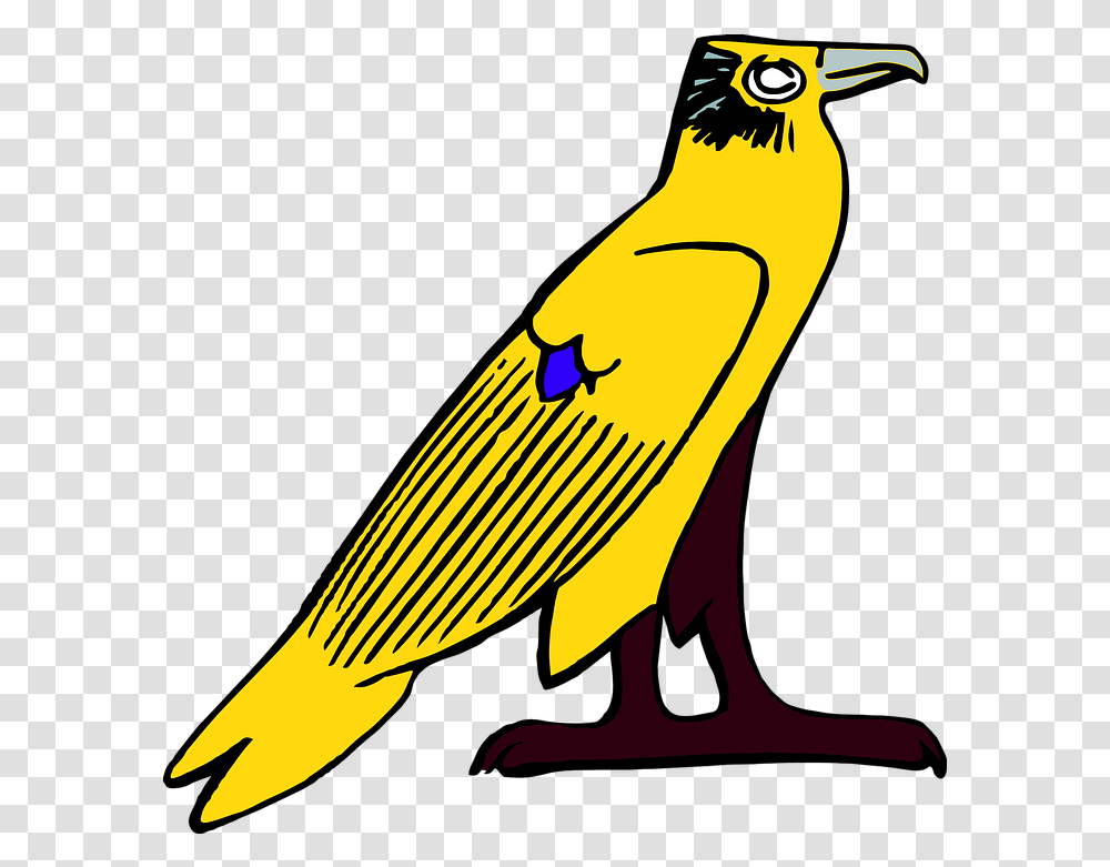 Egyptian Symbol Bird Free Image On Pixabay Ancient Egypt Bird Symbol, Animal, Jay, Beak, Vulture Transparent Png
