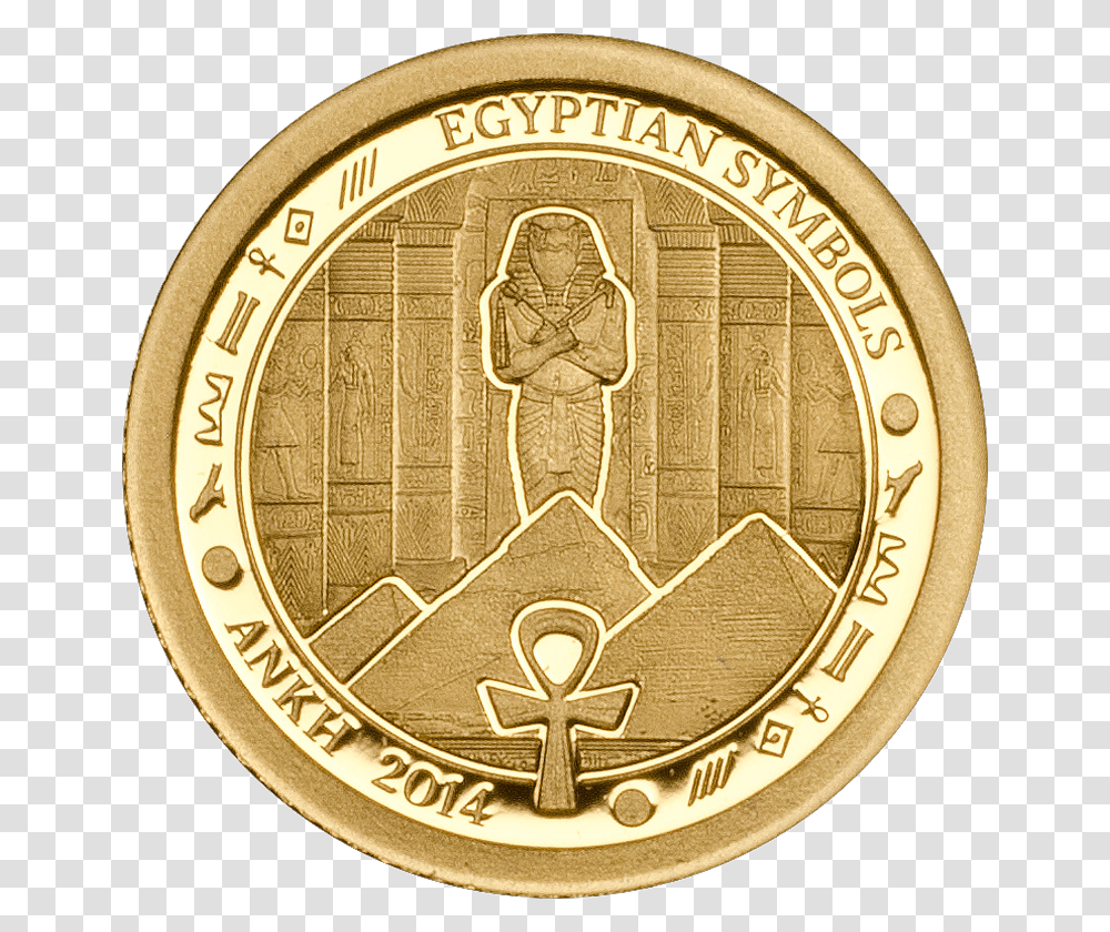 Egyptian Symbols Gold, Coin, Money, Clock Tower, Architecture Transparent Png