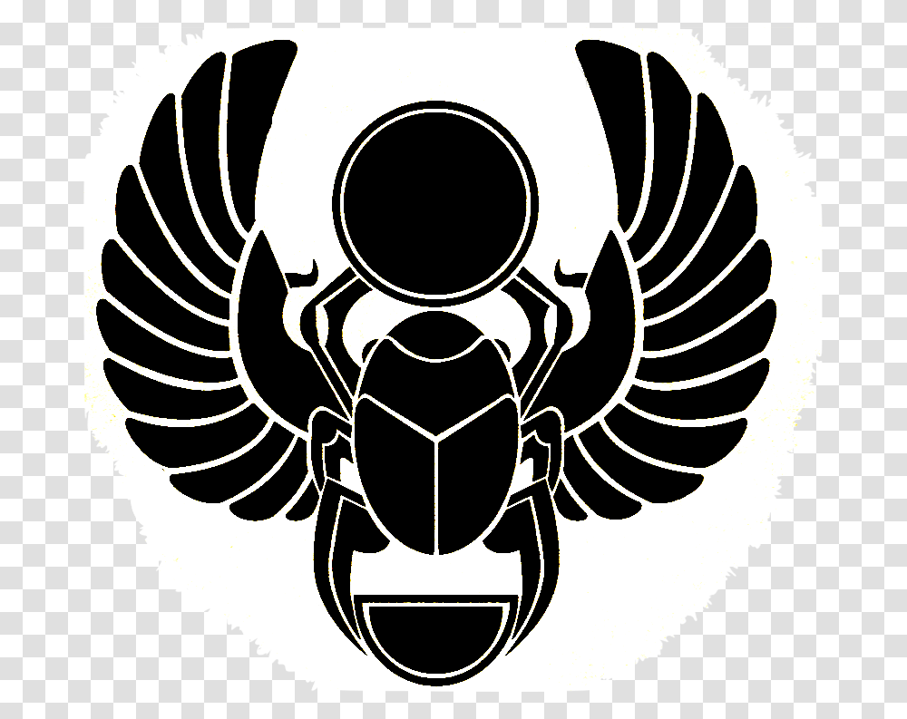 Egyptian Symbols Kheper, Emblem, Stencil, Insect, Invertebrate Transparent Png