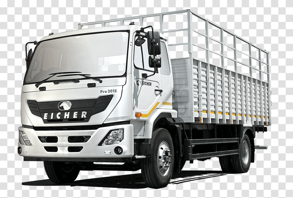 Eicher Pro 3015 Price, Truck, Vehicle, Transportation, Trailer Truck Transparent Png