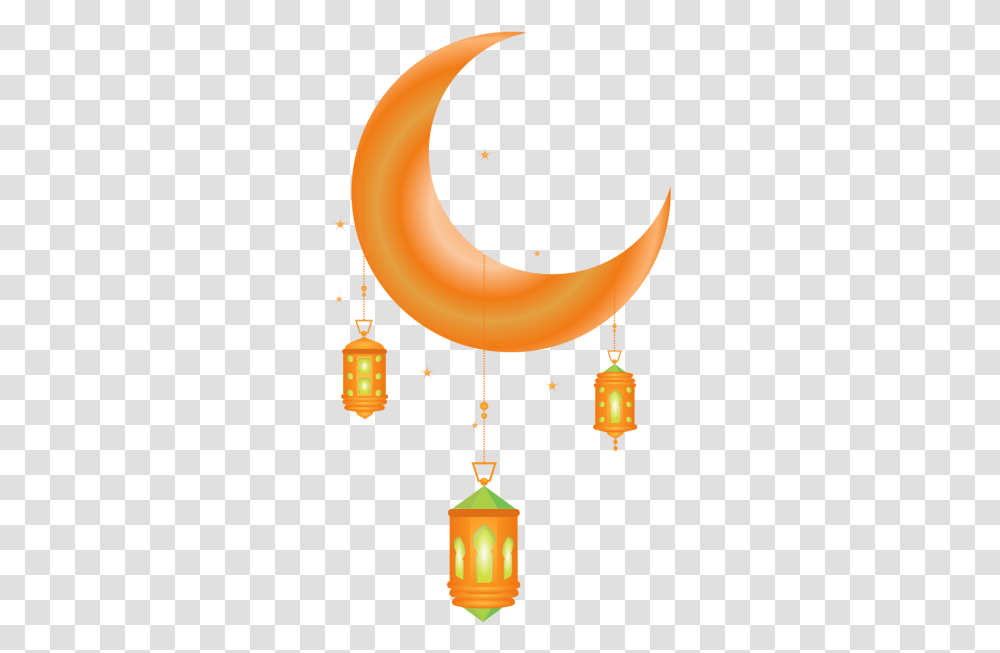 Eid Moon Vector, Lamp, Number Transparent Png