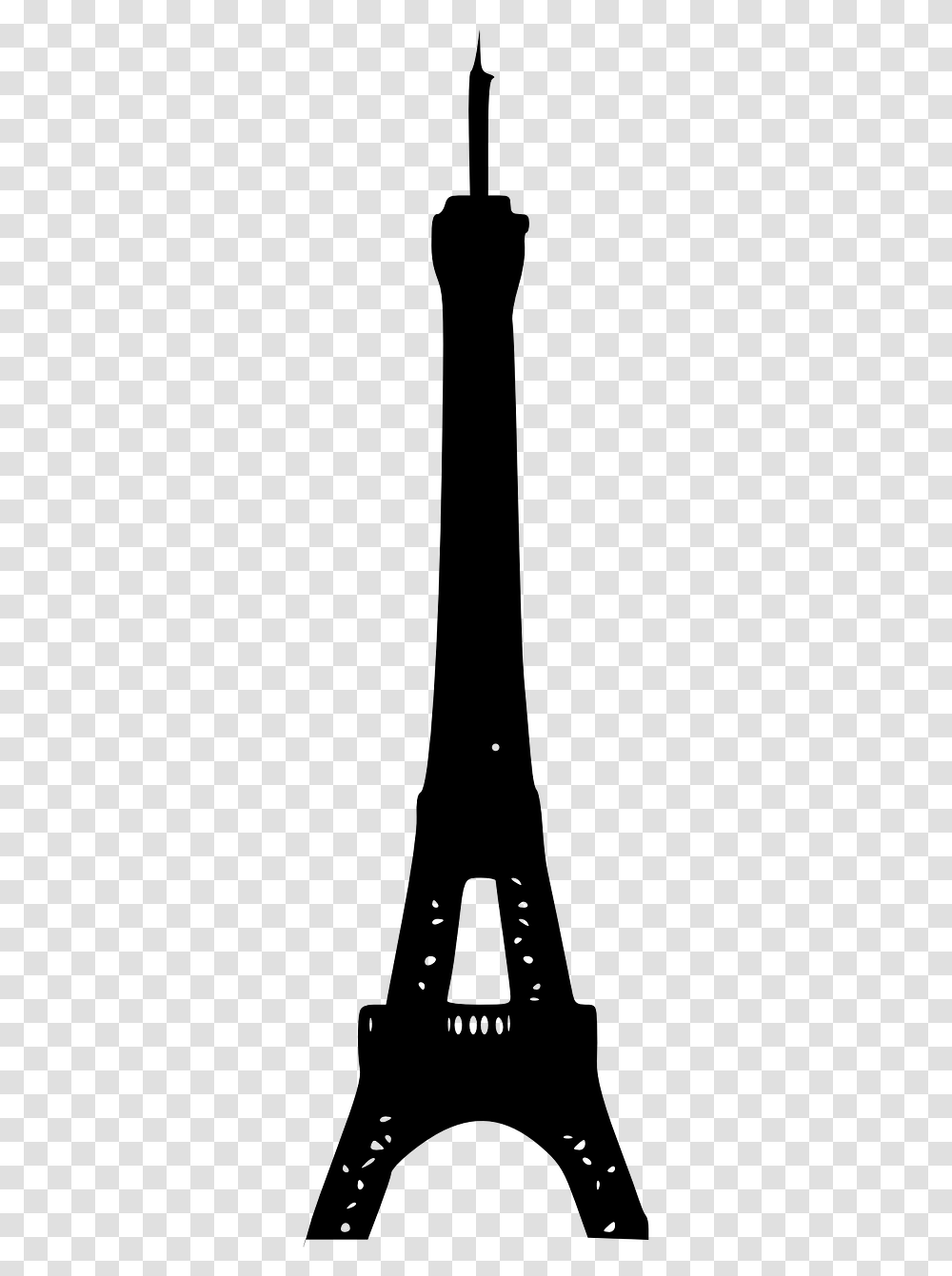 Eifel Tower Cartoon Black Eiffel Tower, Gray, World Of Warcraft Transparent Png