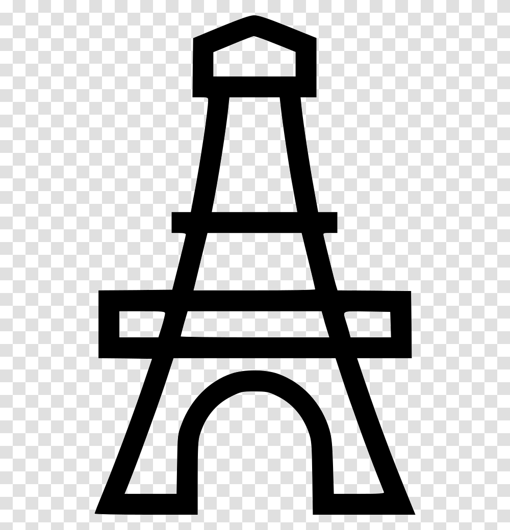 Eifel Tower, Chair, Furniture, Silhouette, Outdoors Transparent Png