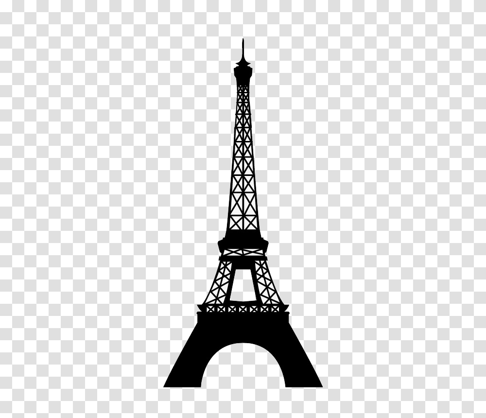 Eiffel Tower, Architecture, Building, Cable, Power Lines Transparent Png