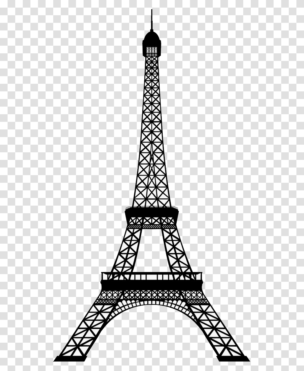 Eiffel Tower, Architecture, Building, Cable, Power Lines Transparent Png