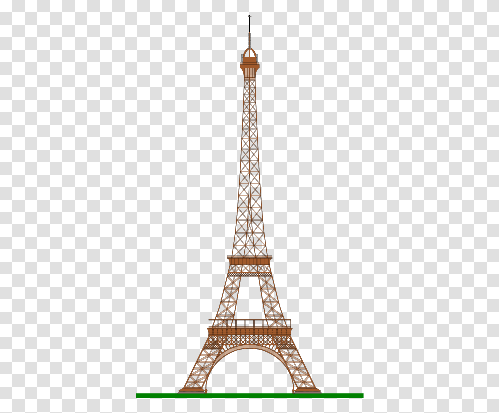 Eiffel Tower, Architecture, Building, Cable, Spire Transparent Png