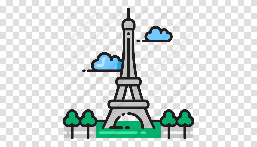 Eiffel Tower, Architecture, Building, Chess, Game Transparent Png