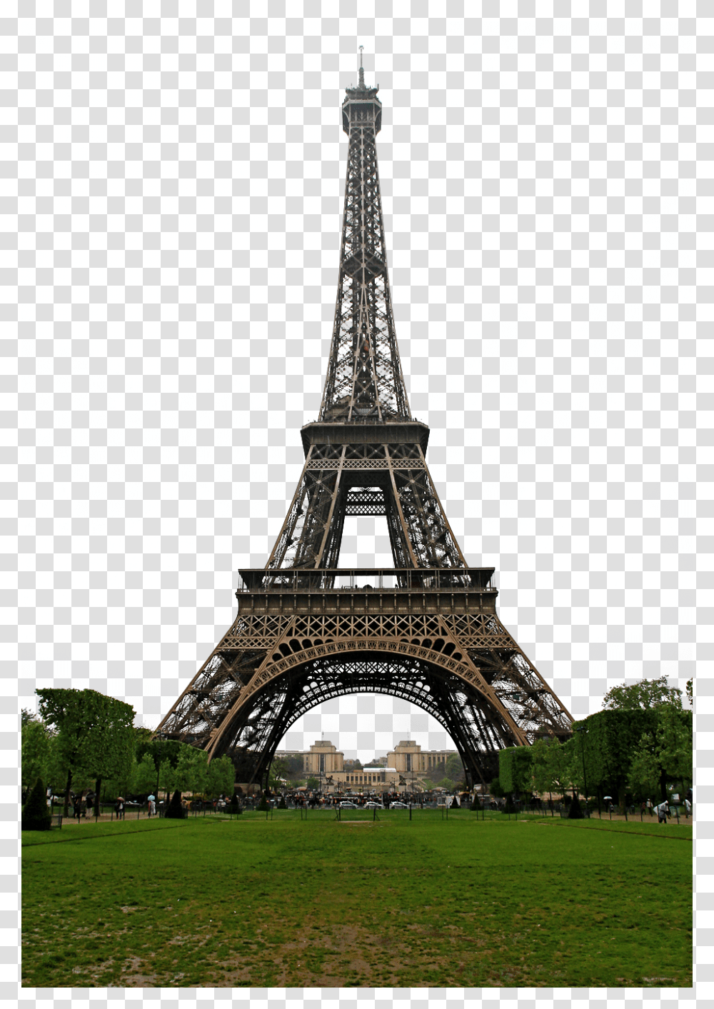 Eiffel Tower, Architecture, Building, Grass, Plant Transparent Png