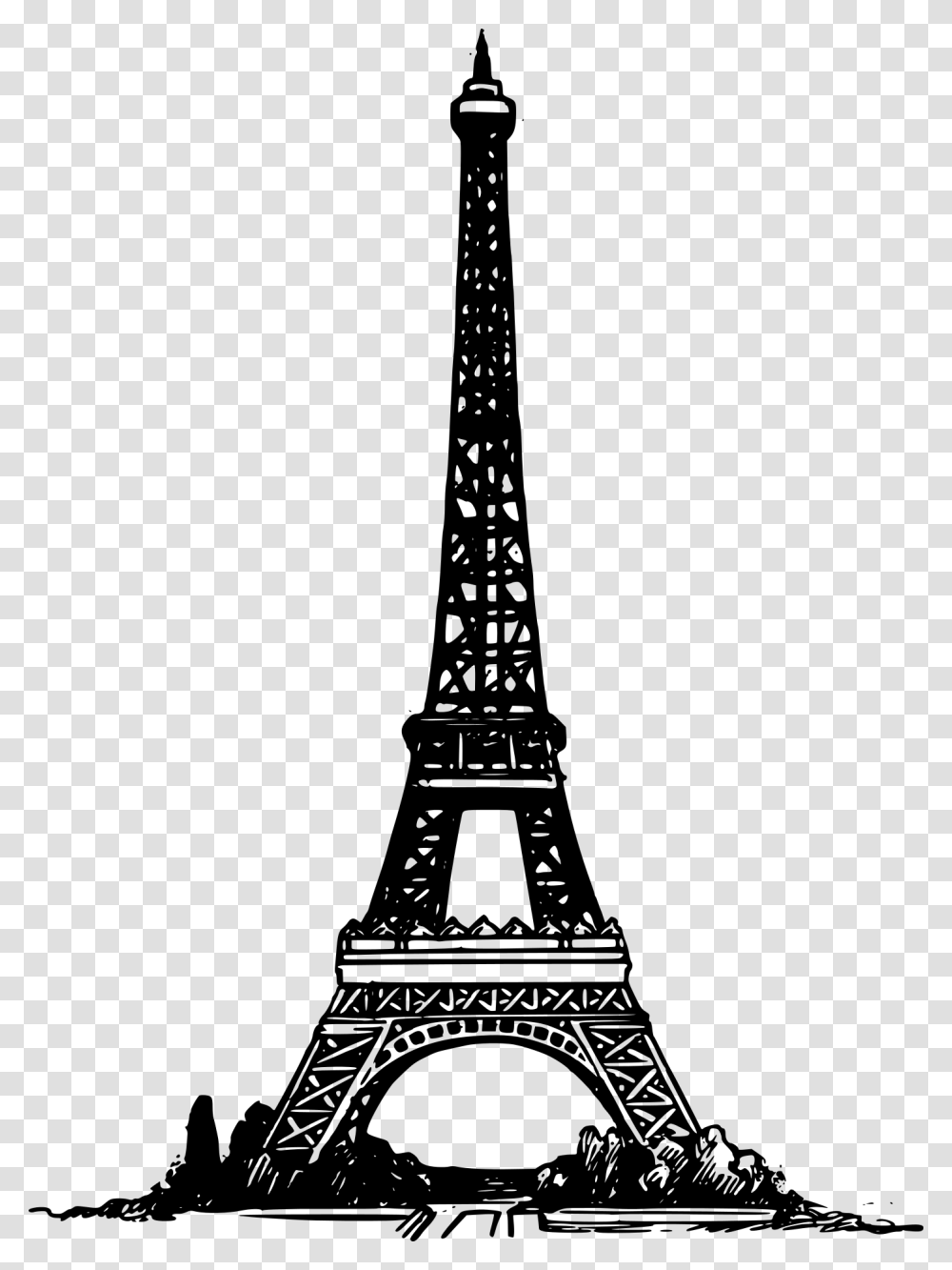 Eiffel Tower, Architecture, Gray, World Of Warcraft Transparent Png