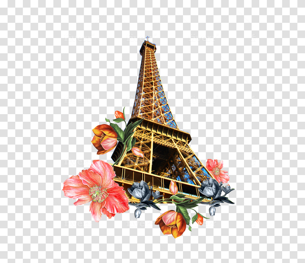 Eiffel Tower, Building, Architecture, Spire, Steeple Transparent Png