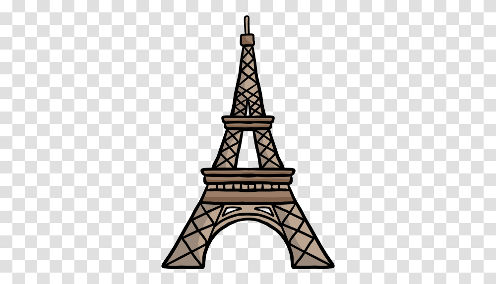 Eiffel Tower Free Icon Vertical, Architecture, Building, Outdoors, Staircase Transparent Png