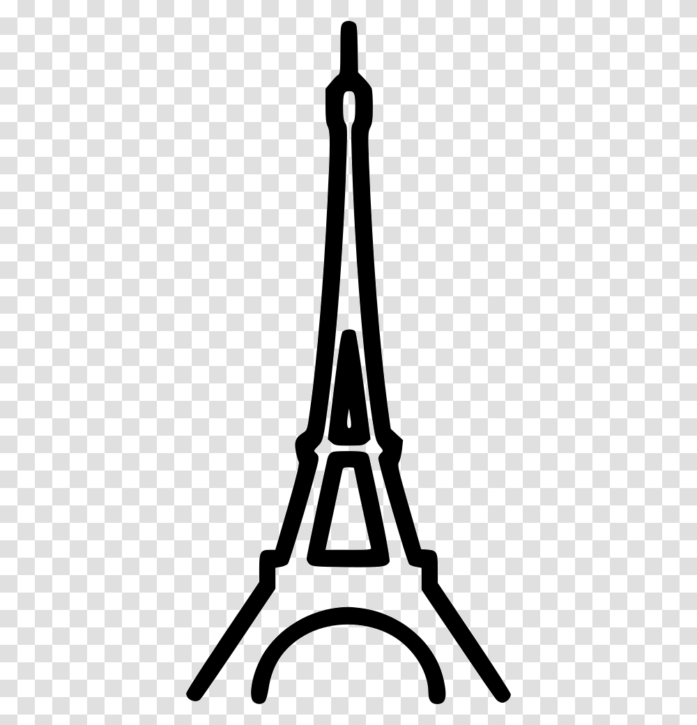 Eiffel Tower Icon Free Download, Shovel, Tool, Fork, Cutlery Transparent Png