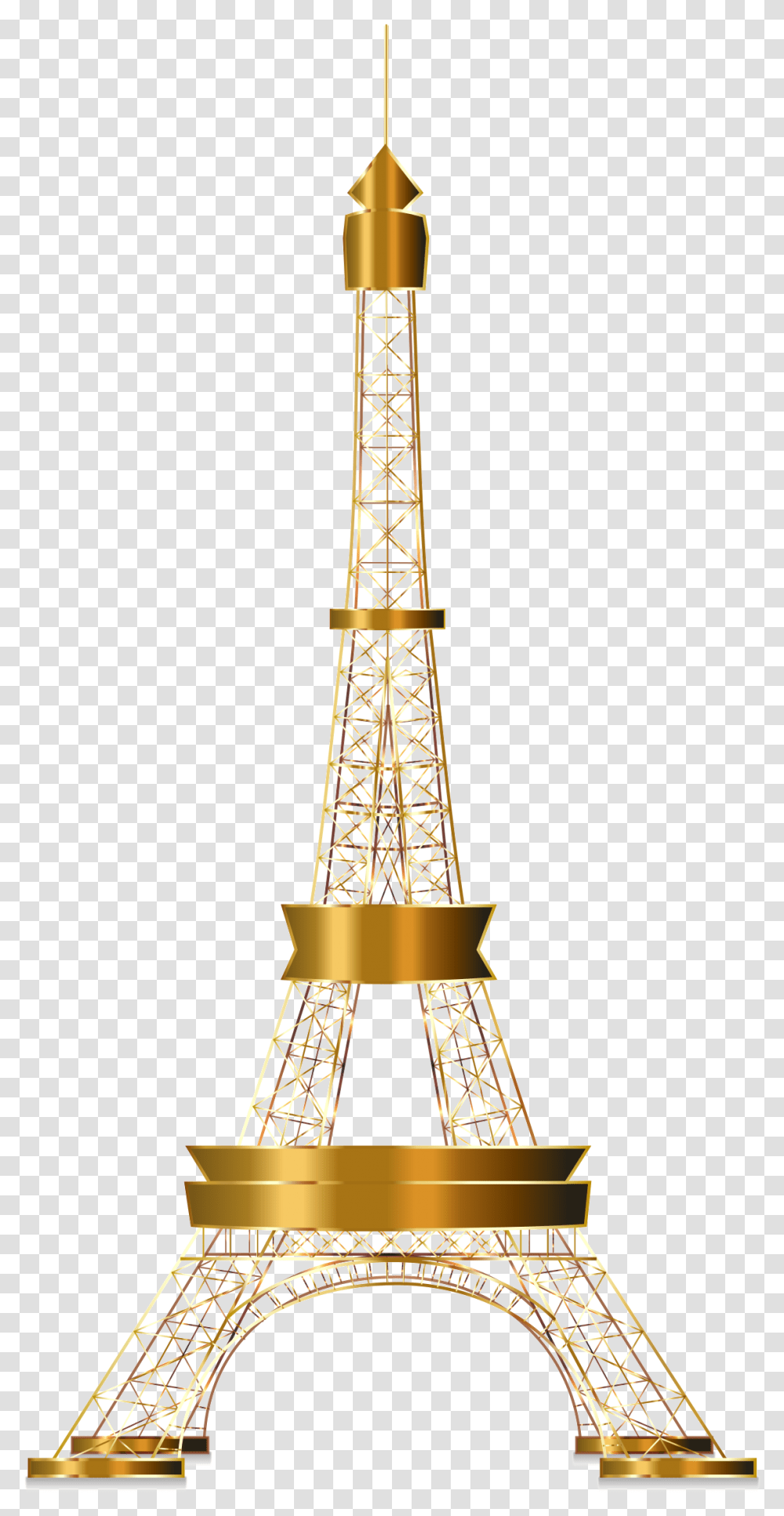 Eiffel Tower Images 27 Gold Eiffel Tower, Electric Transmission Tower, Power Lines, Cable Transparent Png