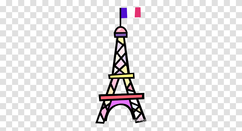 Eiffel Tower In Paris France Royalty Free Vector Clip Art, Tie, Accessories, Accessory, Architecture Transparent Png