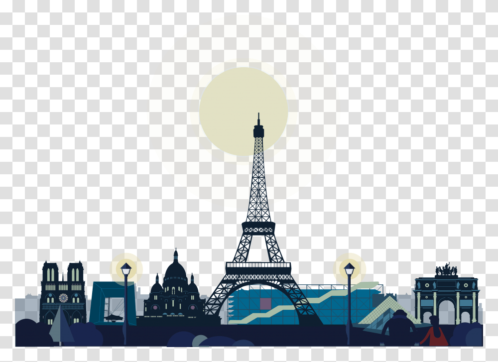 Eiffel Tower Leaning Tower Of Pisa Study Masters In France, Architecture, Building, Spire, Steeple Transparent Png