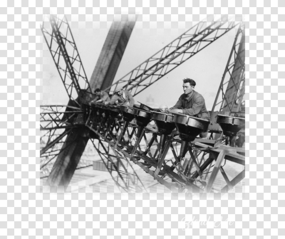 Eiffel Tower, Person, Worker, Construction Transparent Png