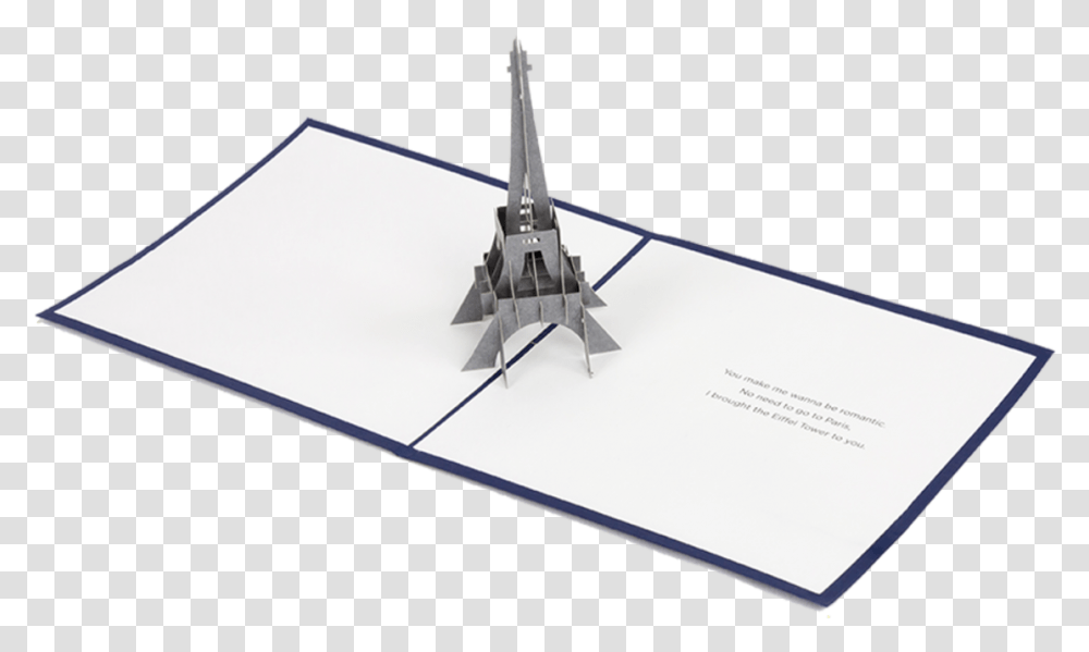 Eiffel Tower Popup Card Download Windmill, Paper, Origami Transparent Png