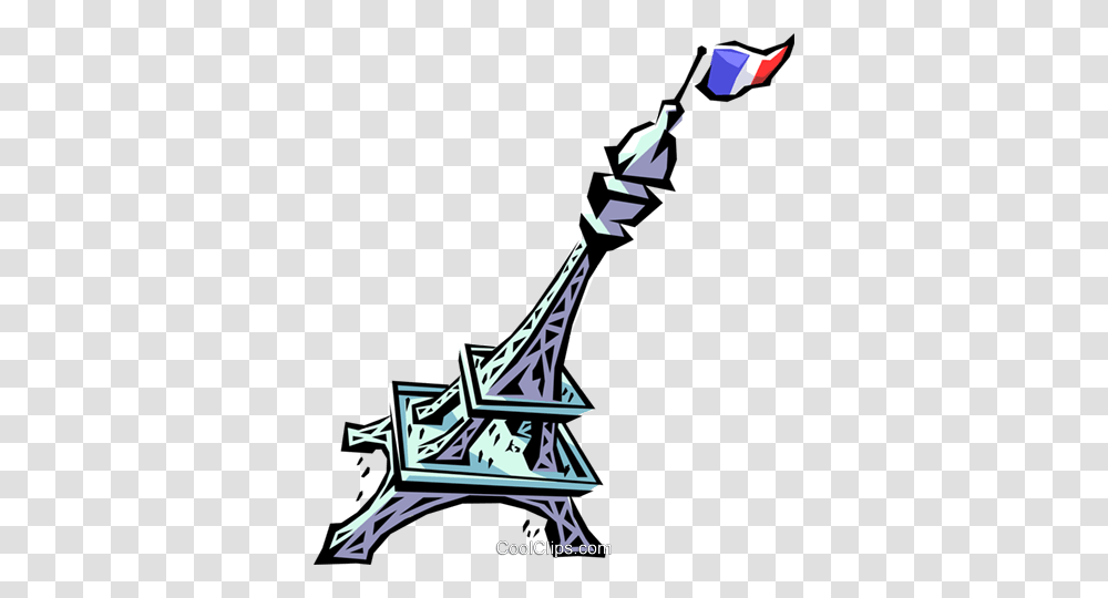 Eiffel Tower Royalty Free Vector Clip Art Illustration, Emblem, Metropolis, Urban Transparent Png
