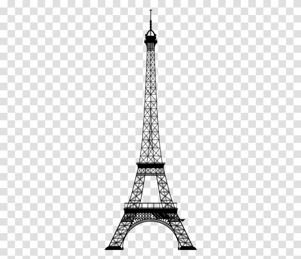 Eiffel Tower Silhouette Eiffel Tower Clipart, Gray, World Of Warcraft Transparent Png