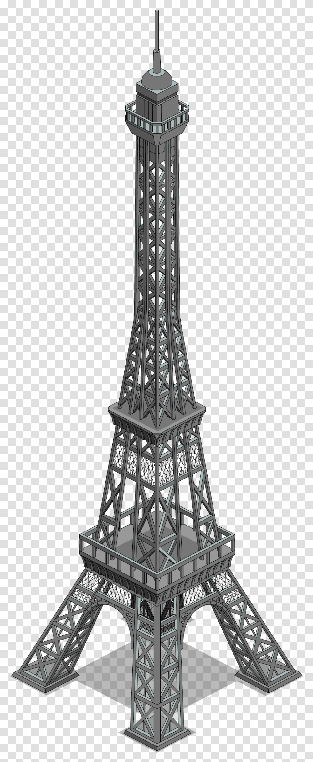 Eiffel Tower The Simpsons Tapped Out, Architecture, Building, Spire, Chair Transparent Png
