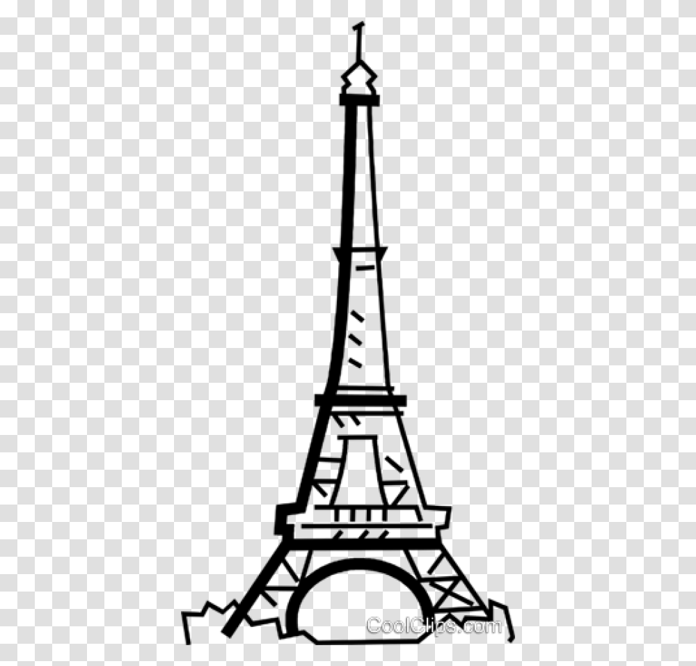 Eiffel Tower Vector, Cable, Construction Crane, Electric Transmission Tower, Power Lines Transparent Png