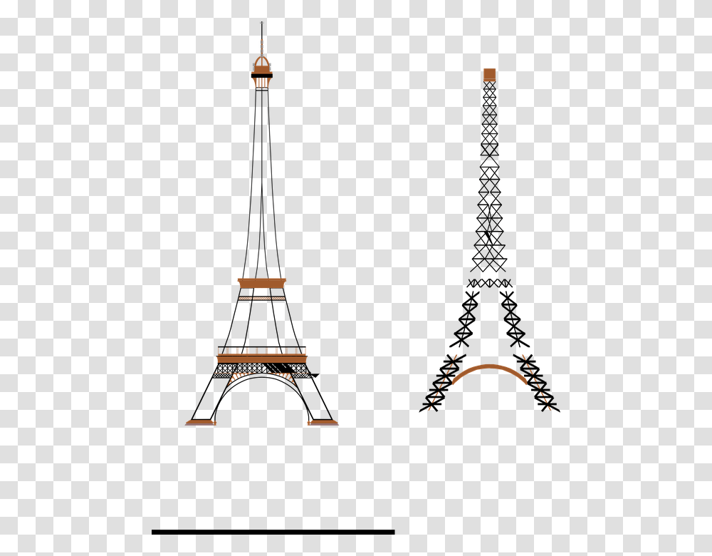 Eiffel Tower Vector, Outdoors, Building, Leisure Activities, Nature Transparent Png