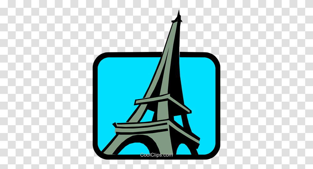 Eiffel Towers Royalty Free Vector Clip Art Illustration, Emblem, Construction Crane, Stencil Transparent Png