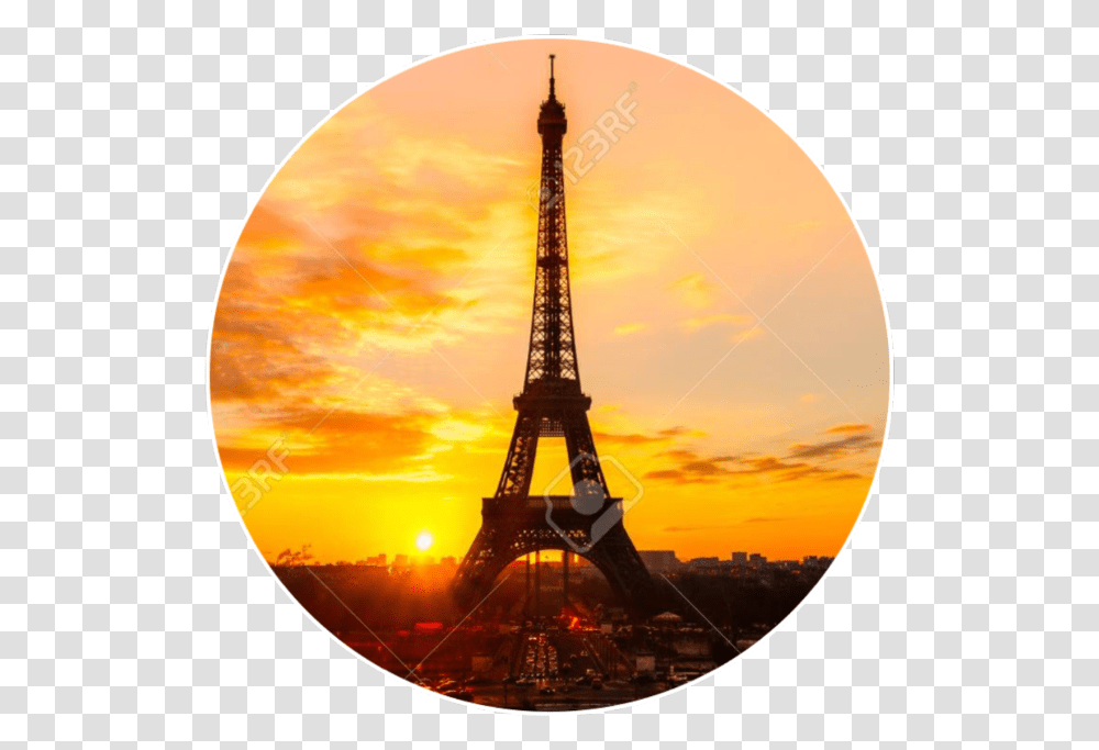 Eiffeltower Sticker Eiffel Eiffel Tower, Outdoors, Nature, Sky, Sunrise Transparent Png