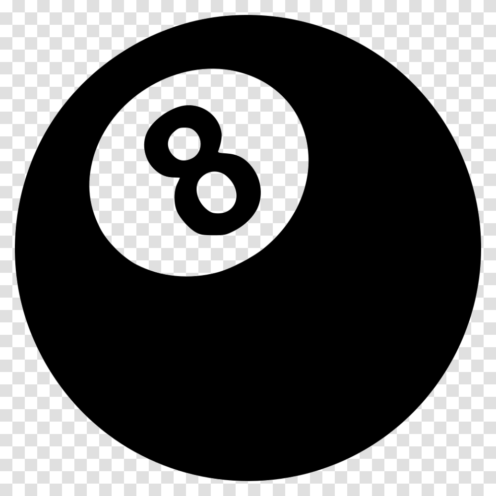Eight Ball Circle, Logo, Trademark, Moon Transparent Png