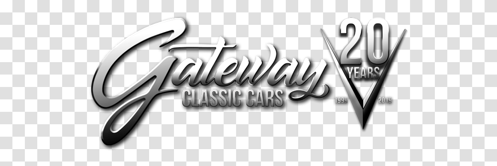 Eight For Sale Gateway Classic Cars Gateway Classic Cars Logo, Text, Alphabet, Handwriting, Scissors Transparent Png