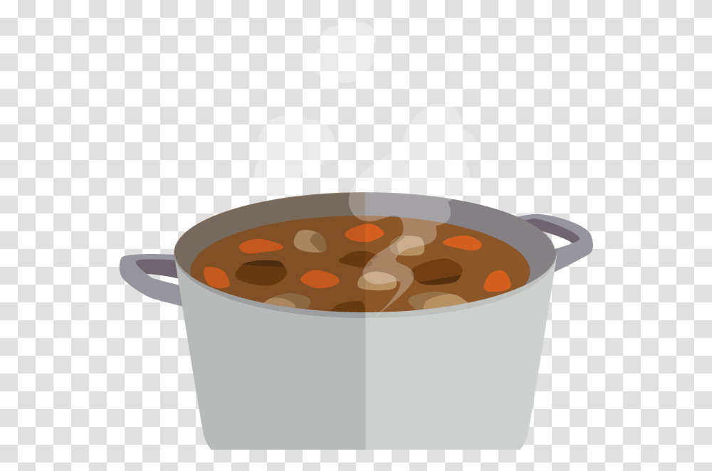 Eight Great Features Of Japanese Curry Dish, Bowl, Boiling, Pot, Meal Transparent Png