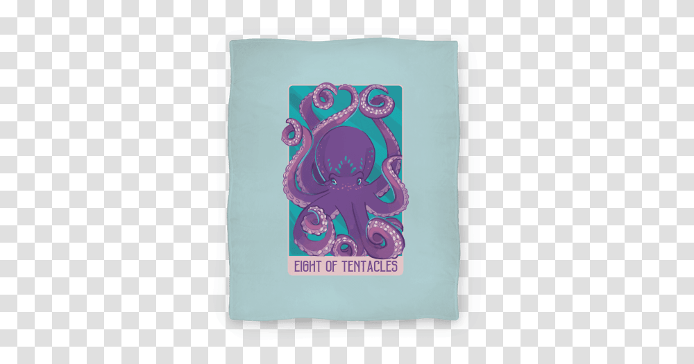 Eight Of Tentacles Blankets Lookhuman Towel, Cushion, Pillow, Mobile Phone, Text Transparent Png