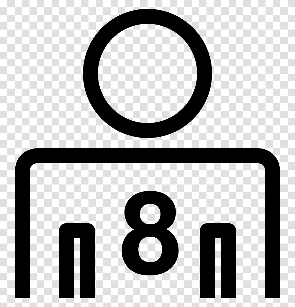 Eight Persons Or Person Number Icon Free Download, Machine, Gas Pump Transparent Png