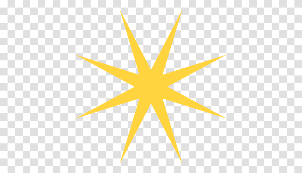 Eight Pointed Black Star Emoji For Facebook Email & Sms Allegheny Technologies Logo, Cross, Symbol, Star Symbol Transparent Png
