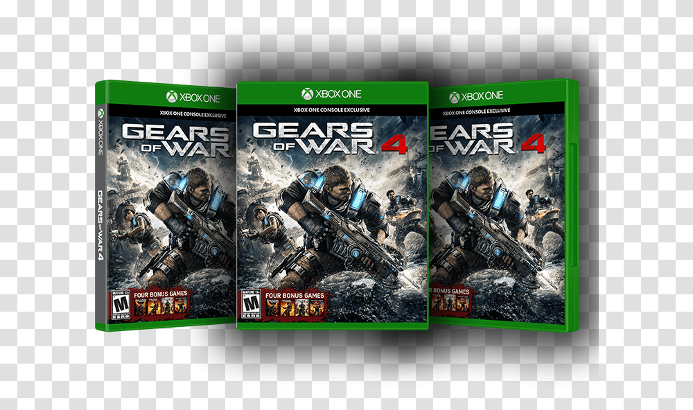 Eight Winners Everyday Gears Of War 4 Xbox One 4 Bonus Game, Halo, Person, Human Transparent Png