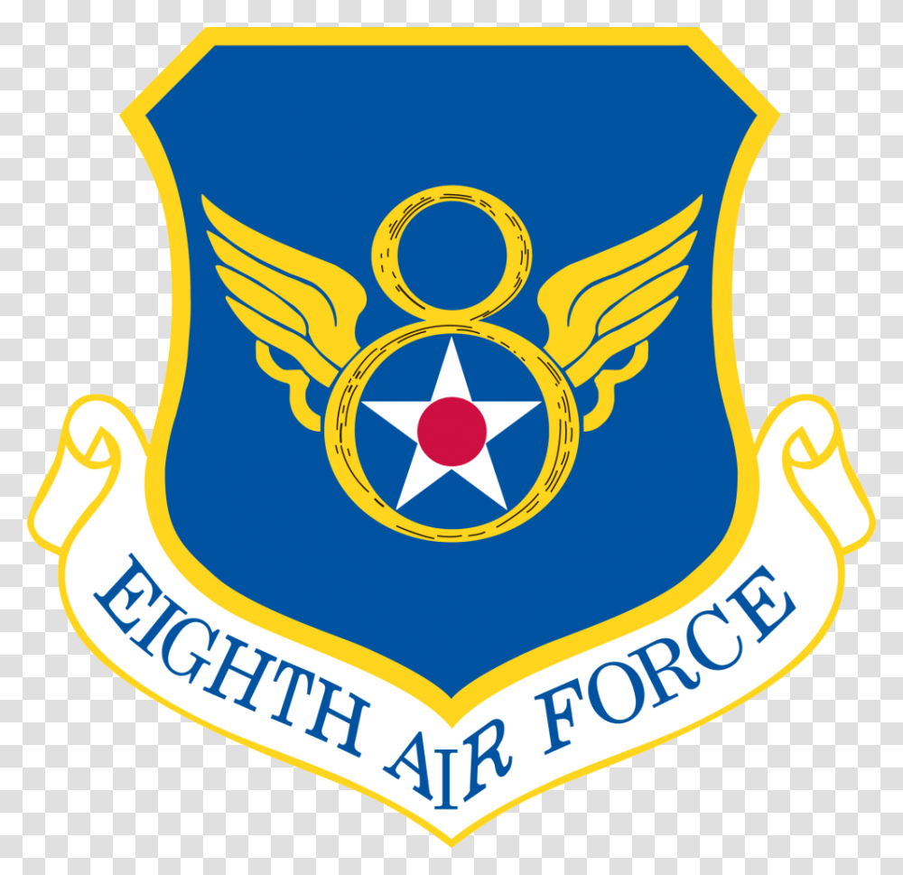 Eighth Air Force, Emblem, Logo, Trademark Transparent Png