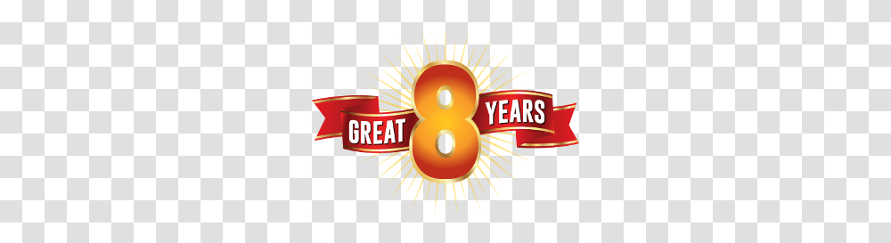 Eighth Anniversary Promotion, Number, Alphabet Transparent Png