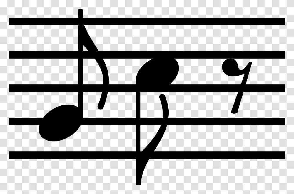 Eighth Note Eighth Note And Rest, Gray, World Of Warcraft Transparent Png
