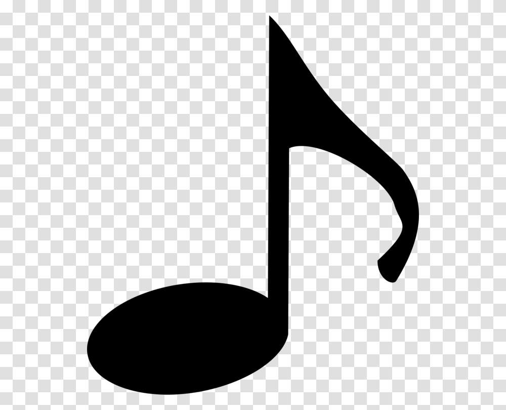 Eighth Note Musical Note Quarter Note Dotted Note, Gray, World Of Warcraft Transparent Png