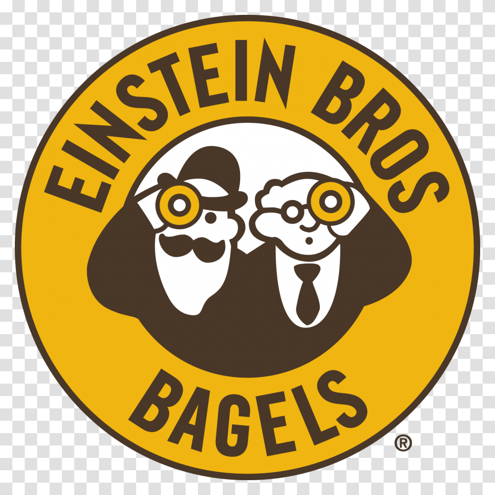 Einstein Bros Bagels, Label, Logo Transparent Png