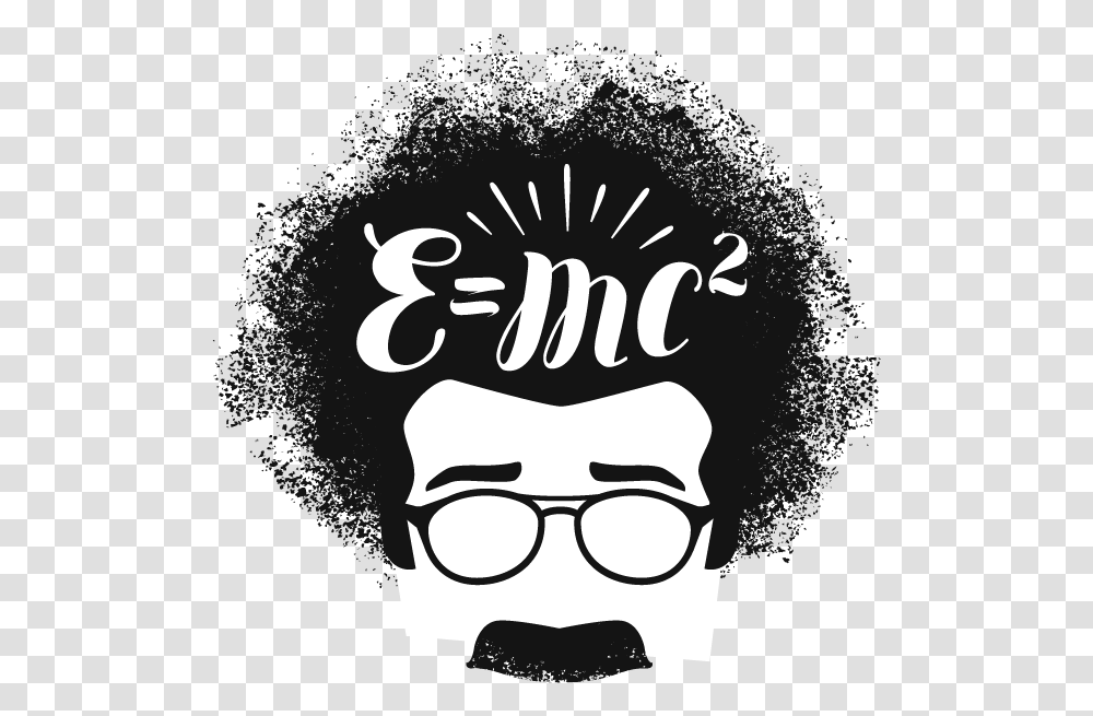Einstein Hair Einstein, Glasses, Accessories, Accessory, Stencil Transparent Png