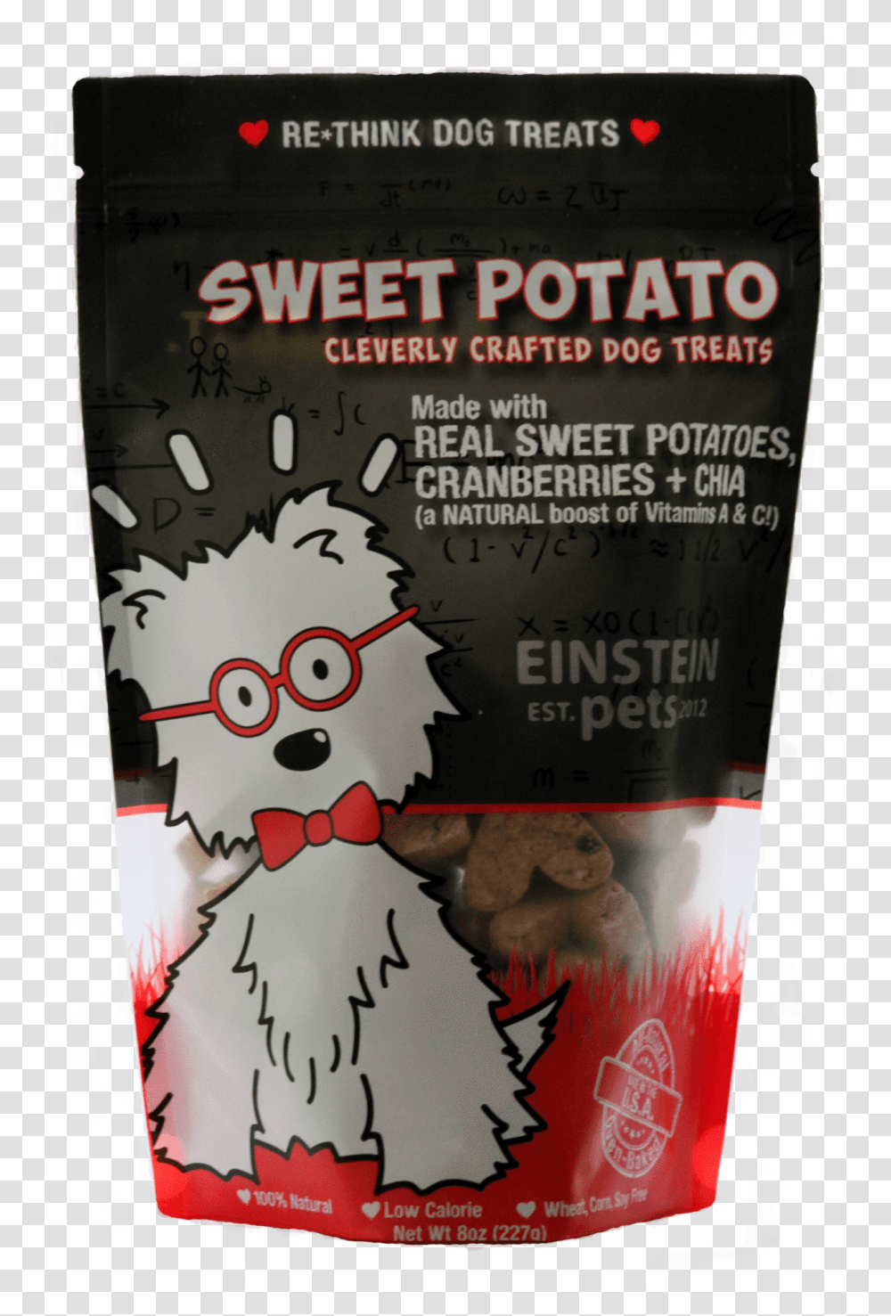 Einstein Sweet Potato Treats In 2oz Or 8oz Bags Penguin, Poster, Advertisement, Flyer, Paper Transparent Png