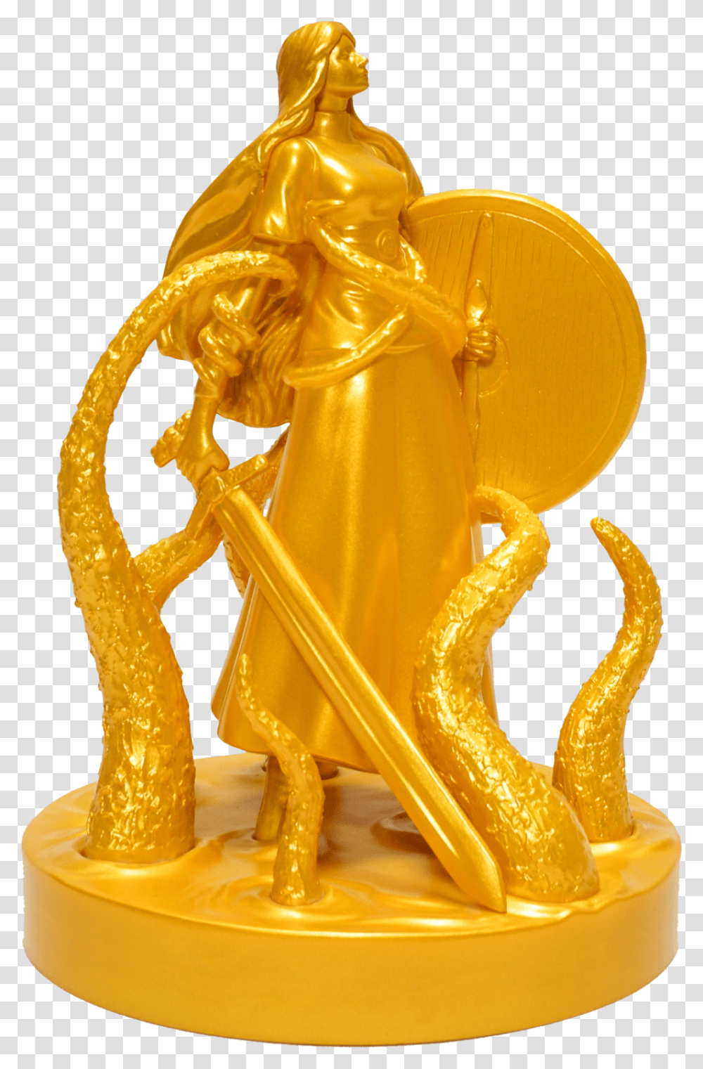 Eitr Paint Sample Gold Figurine, Toy Transparent Png