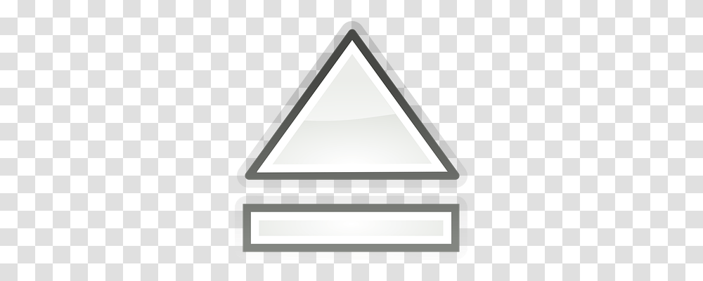 Eject Triangle, Mailbox, Letterbox Transparent Png