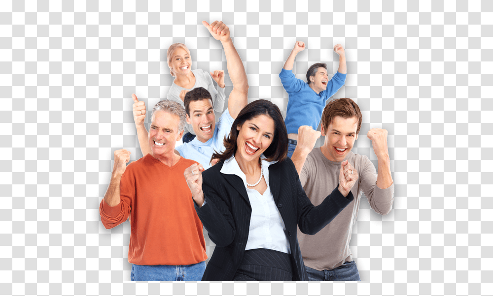 Ejecutivos Ejecutivos Felices Happy People Happy People, Person, Face, Sleeve, Clothing Transparent Png