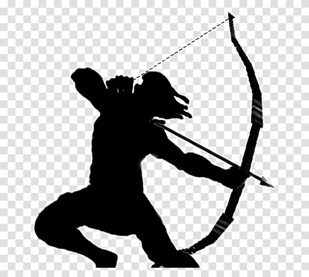Eklavya Photo Black And White, Bow, Person, Human, Sport Transparent Png