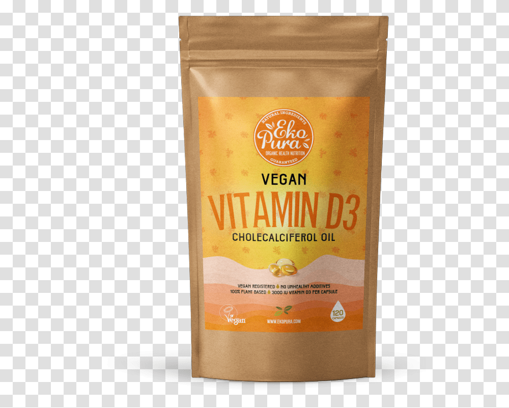 Ekopura Vegan Vitamine D3 Capsules Cholecalciferol Whole Grain, Beer, Alcohol, Beverage, Liquor Transparent Png