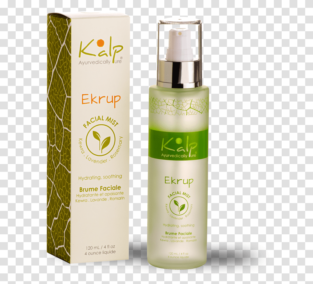 Ekrup Facial Mist Kalp Facial Download Cosmetics, Shaker, Bottle, Aluminium, Tin Transparent Png