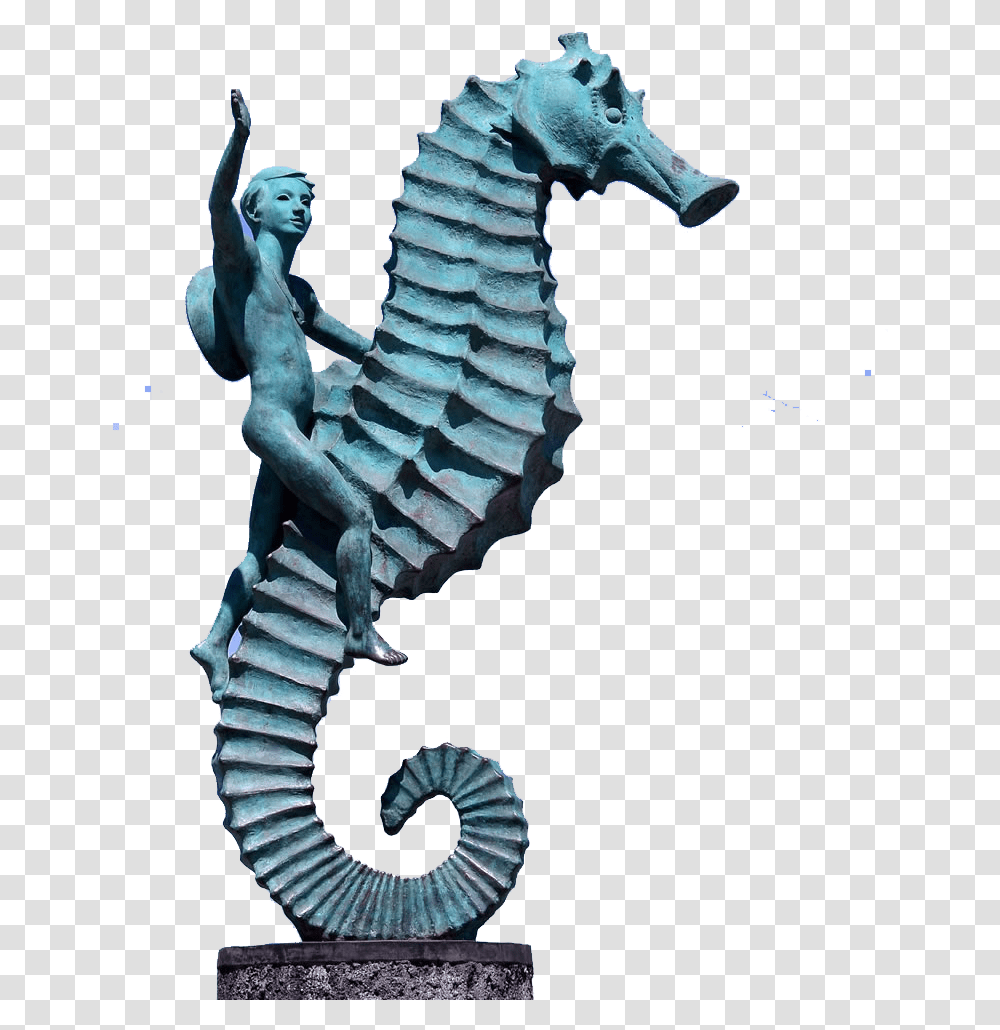 El Caballito Statue, Sea Life, Animal, Mammal, Seahorse Transparent Png