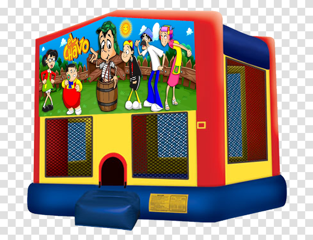 El Chavo Bouncer Pj Masks Bounce House, Person, Human, Play Area, Playground Transparent Png
